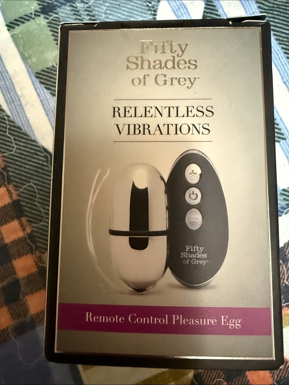Remote Control Pleasure Egg - Silver